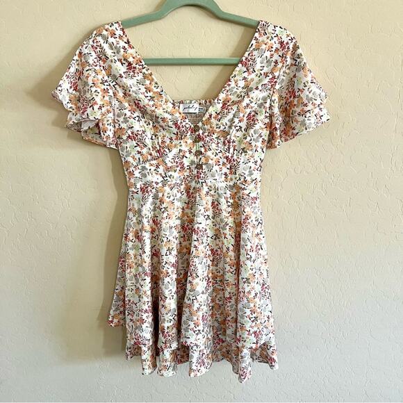 Petal & Pup Floral Mini Dress - Picture 3 of 10